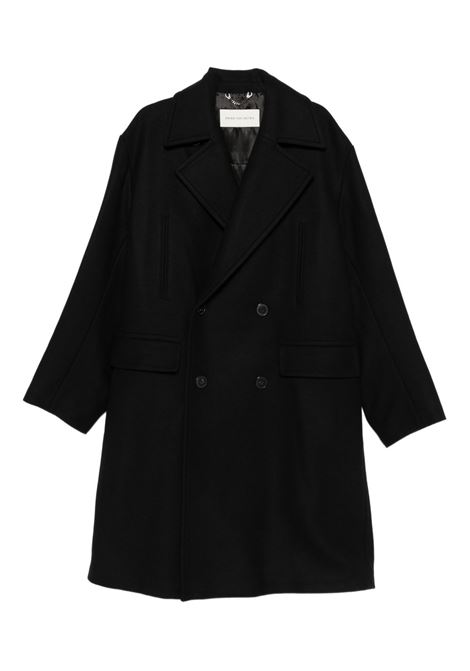 00010 racos 2216 coat man black DRIES VAN NOTEN | 252-020234-2216900